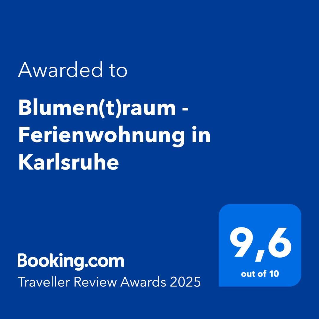 BlumenRaum - Ferienwohnung In Karlsruhe Dış mekan fotoğraf